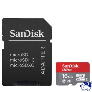 کارت حافظه microSDHC سن دیسک مدل Ultra با ظرفیت 16 گیگابایت