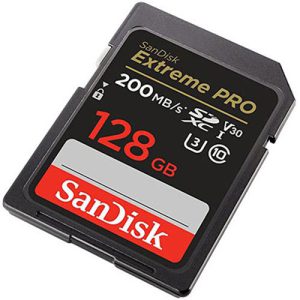 SDXC SANDISK Extreme Pro V30 128GB 200MB/s