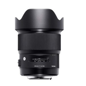 لنز دوربین سیگما 20mm f/1.4 DG HSM برای سونی