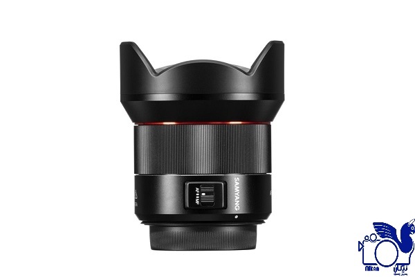 طراحی اپتیکال لنز Samyang AF 14mm f/2.8 for Canon EF